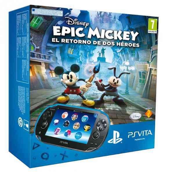 Consola Ps Vita   Epic Mickey 2
